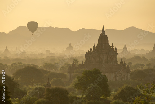 temples in Bagan, Myanmar