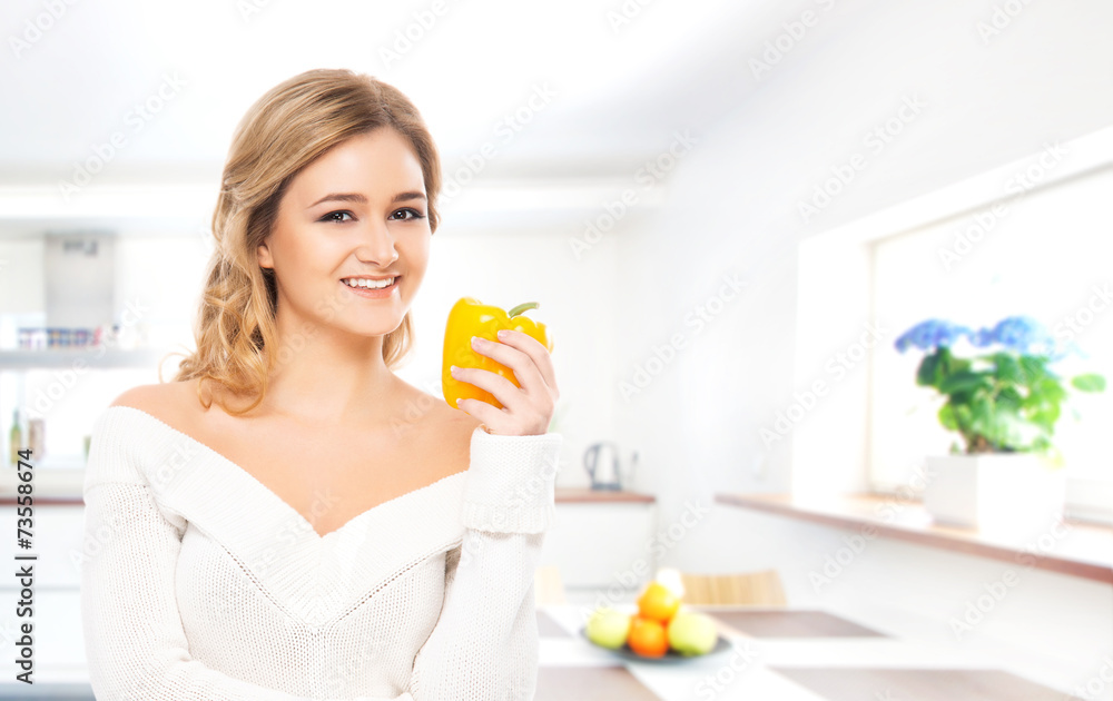 Young and beautiful girl drinking fresh orange juice Young and beautiful girl drinking fresh orange juice