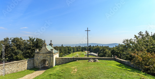 Brama wschodnia do klasztoru, Święty Krzyż,Góry Świętokrzyskie