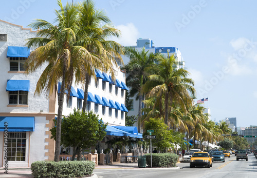 Obraz na plátne Ocean Drive