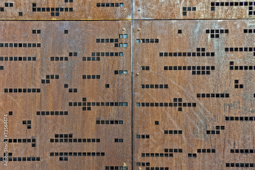 morse code wall