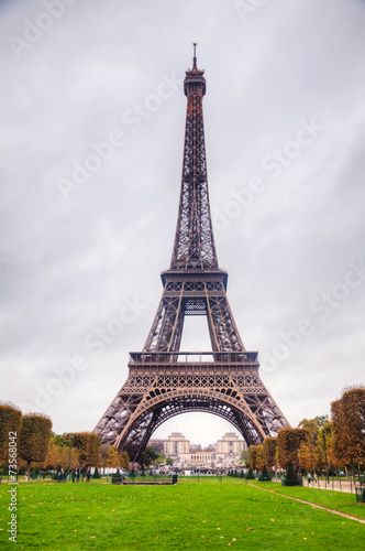Fototapeta Naklejka Na Ścianę i Meble -  Eiffel tower in Paris, France