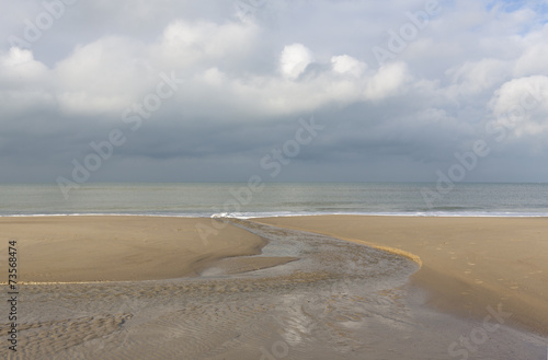 strandlandschaft bei oostkapelle photo