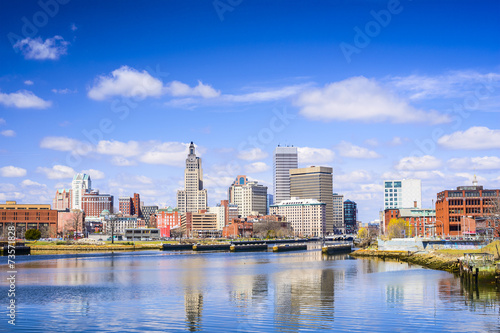 Fotografía Providence, Rhode Island Skyline on Providence River