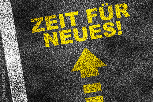 Obraz na płótnie Zeit für Neues