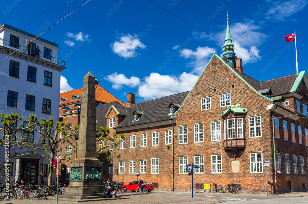 Bispetorv and Bishop's House in Copenhagen, Denmark