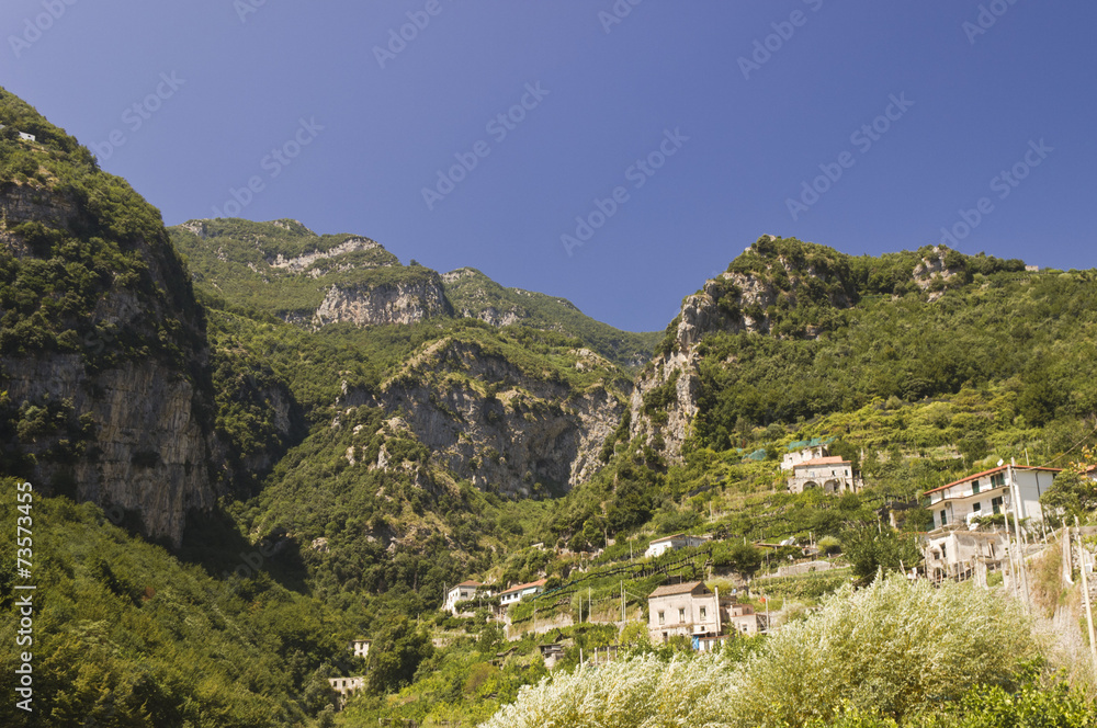 Amalfi landscape overview