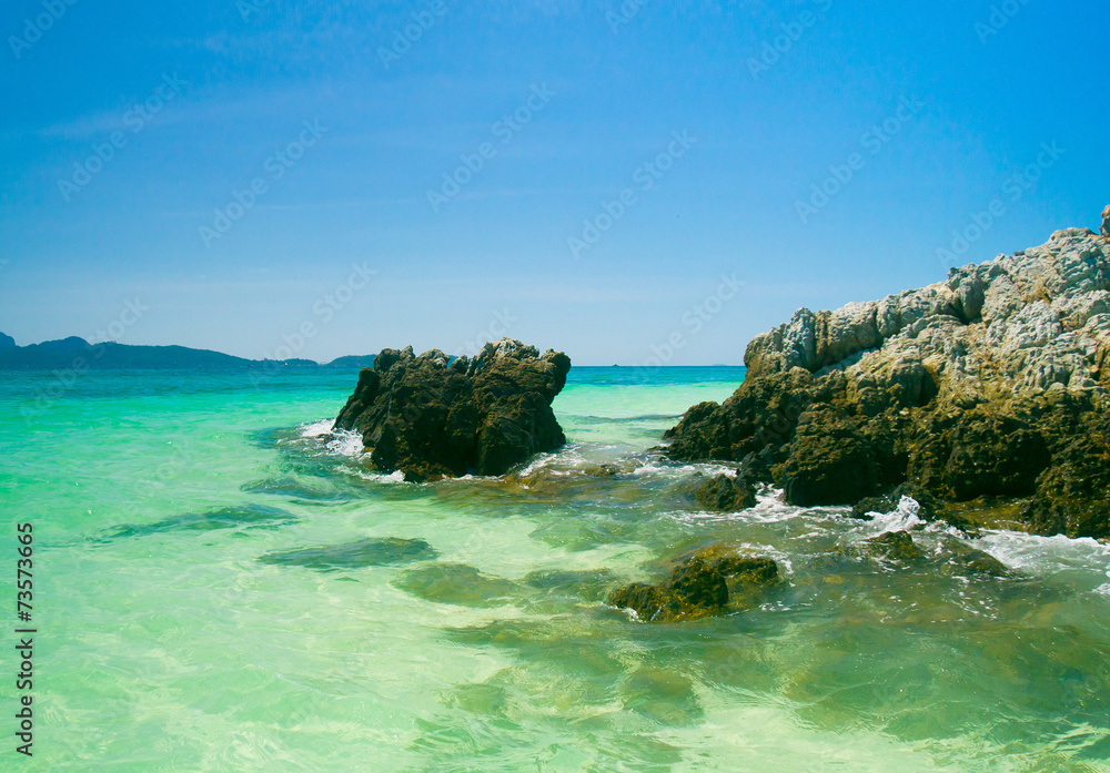 Fototapeta premium In a Blue Heaven Sunshine Coast