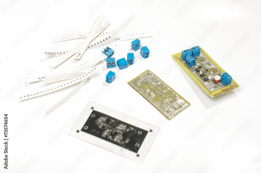 Fototapeta premium Electronics product design process