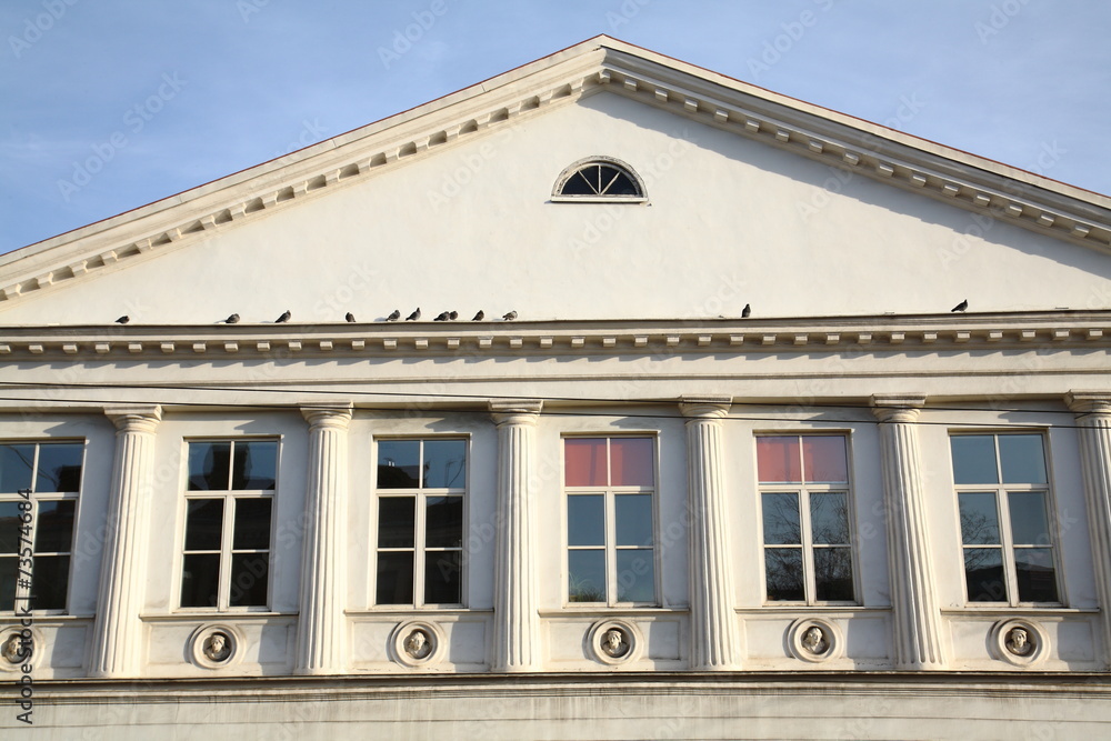 Obraz premium Building in the Old Town of Vilnius