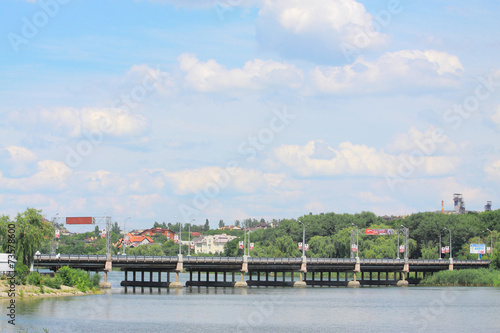 bridge near Donbass arena in Donetsk © babble