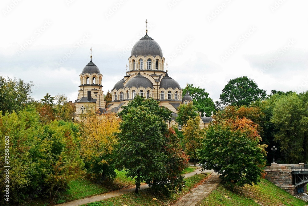 Our Lady of the Sign orthodox church in Vilnius