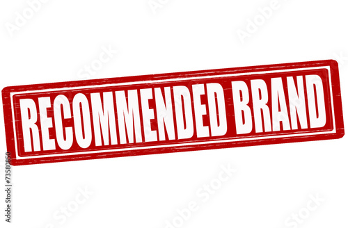 Recommended brand