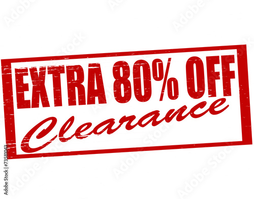 Extra eighteen percent off