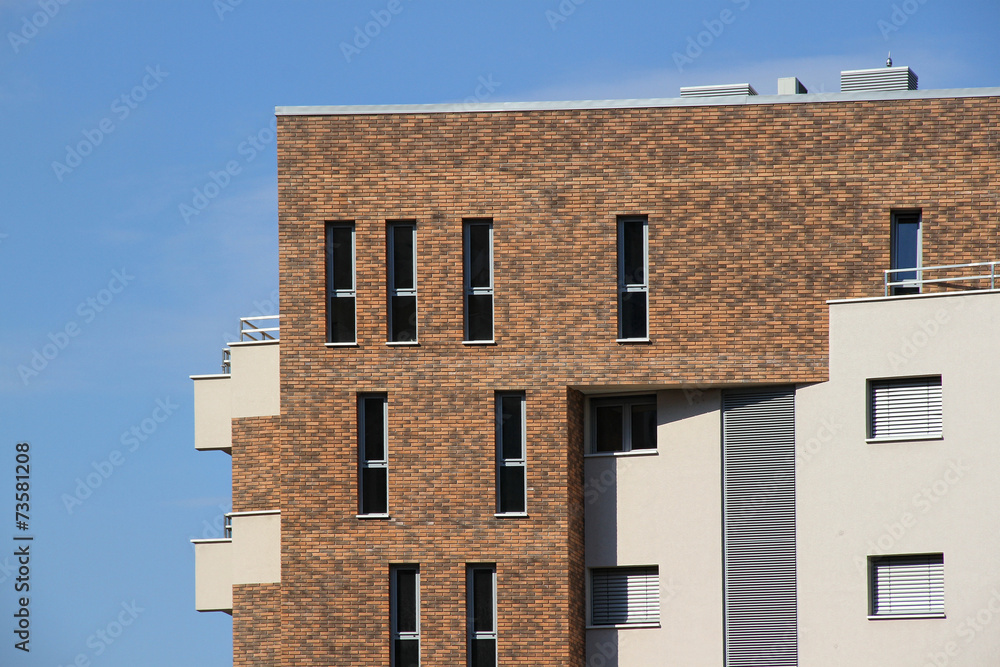 Obraz premium Modern apartments block