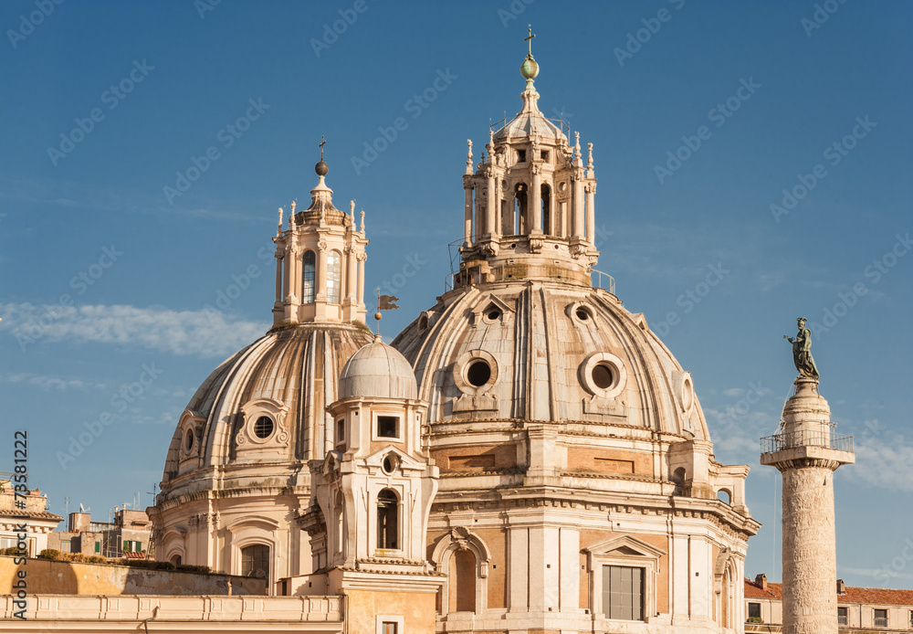The Twin Churches of Rome