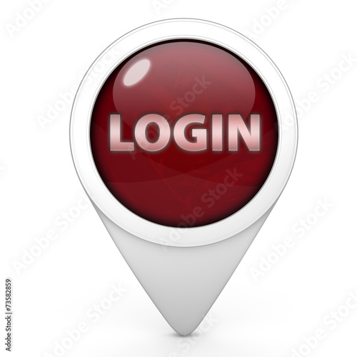 Free Download login pointer icon on white background - GFXLoad