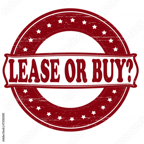 Lease or buy