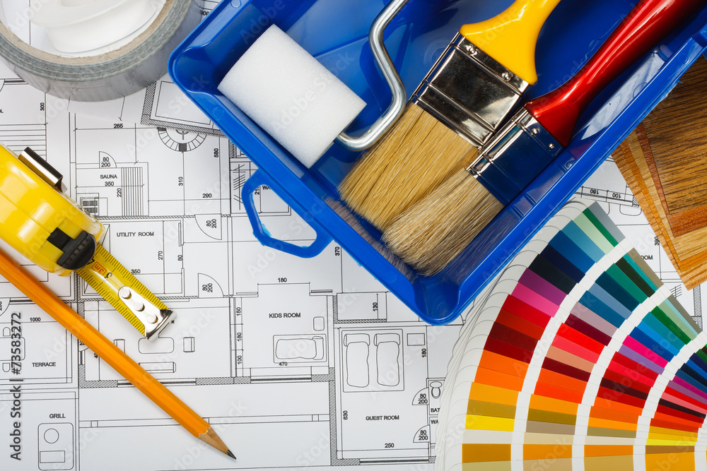 Obraz premium House painting
