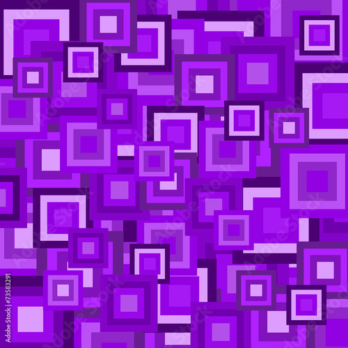 Purple Squares Retro Pattern