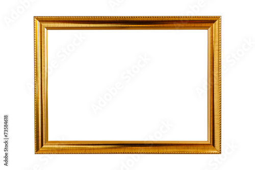 Photo frame isolated on white background