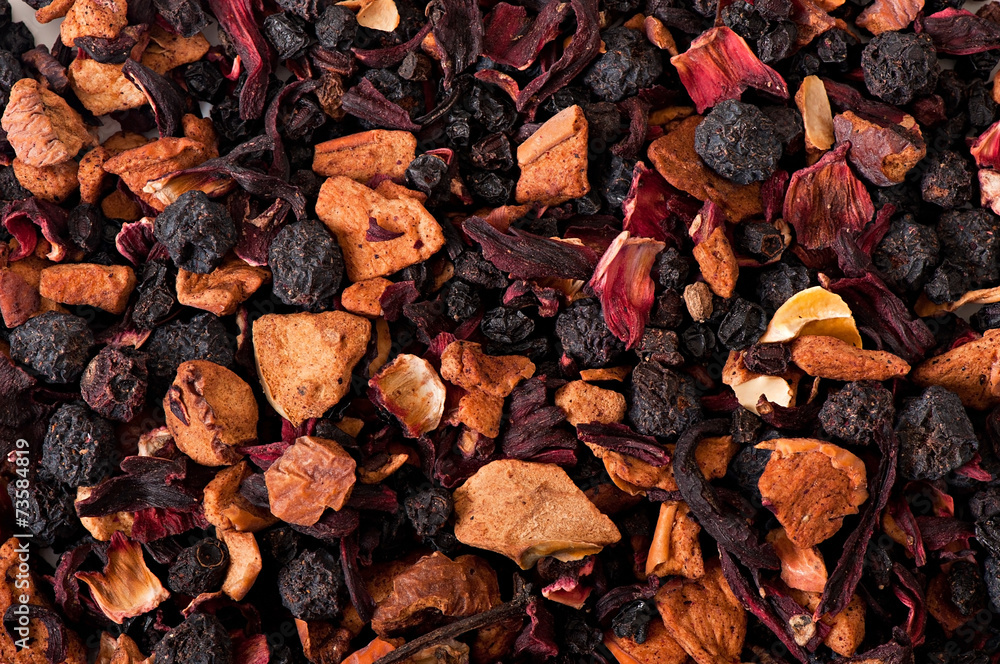 dried fruits and berries