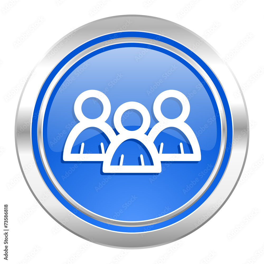 forum icon, blue button forum icon, blue button
