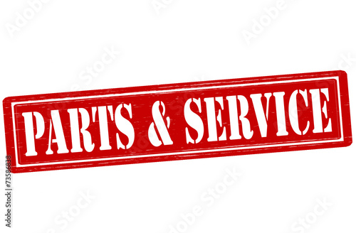 Parts and service