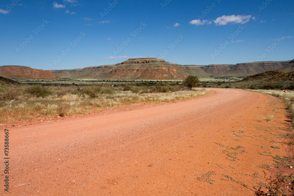 Namibian dirt road