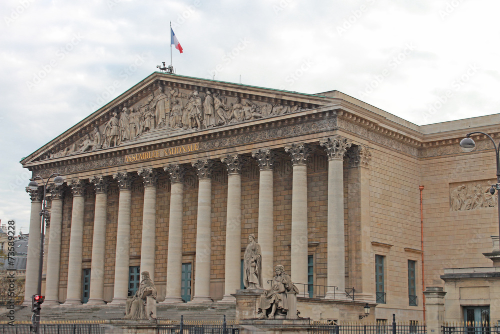 Obraz premium Paris Assemblée Nationale