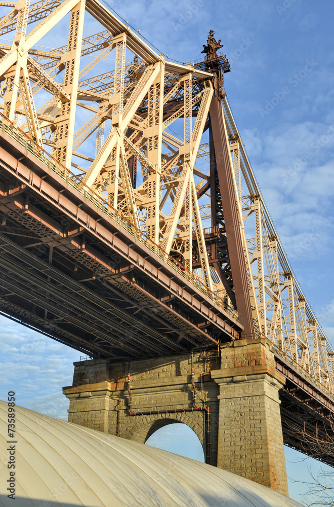 Fototapeta premium Roosevelt Island Bridge, New York