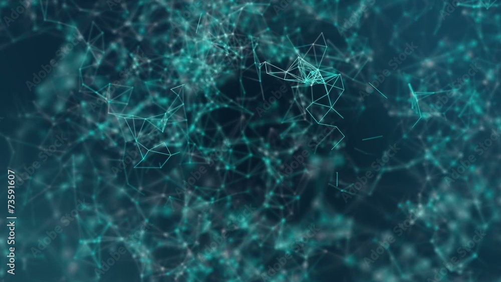Network Plexus Abstract Loop Background Network Plexus Abstract Loop Background
