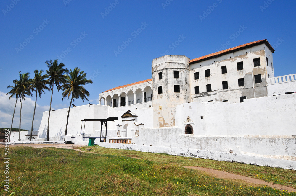 Obraz premium Ghana: Elmina Castle World Heritage Site, History of Slavery