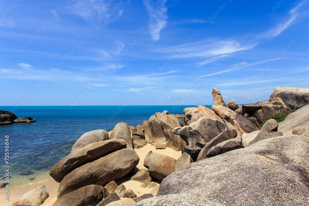 grangfather and grandmother rocks or Hin Ta Hin Yai in Samui isl grangfather and grandmother rocks or Hin Ta Hin Yai in Samui isl