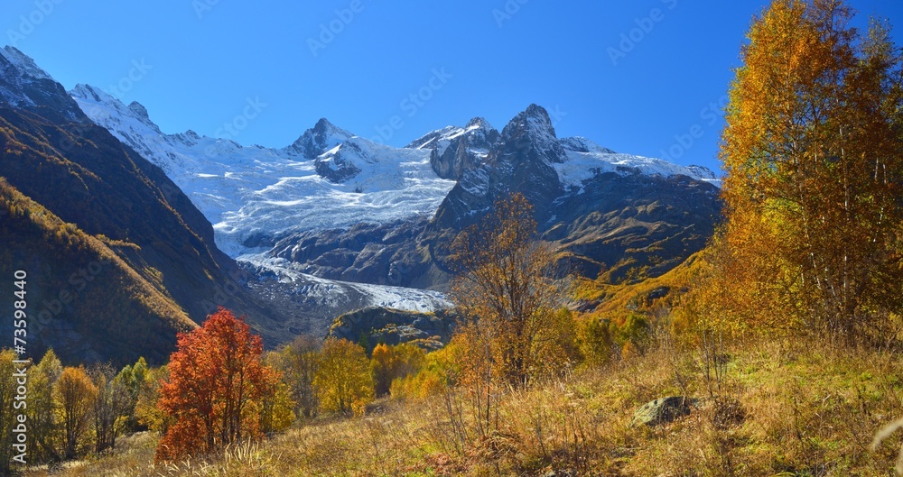 Caucasus in fall