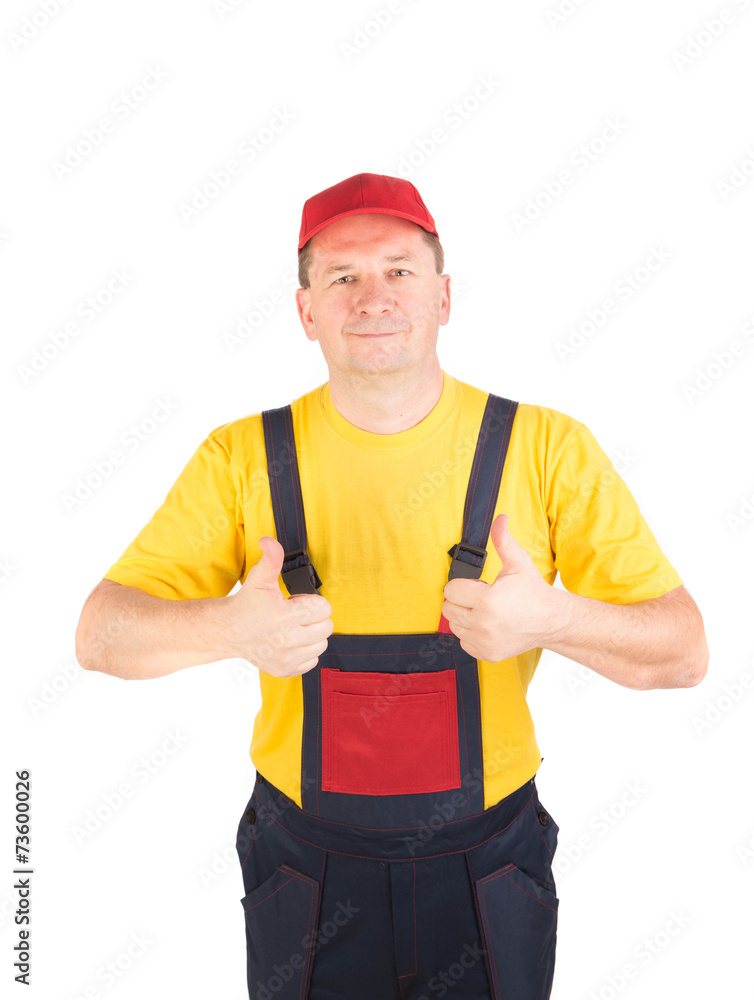 Happy worker Happy worker