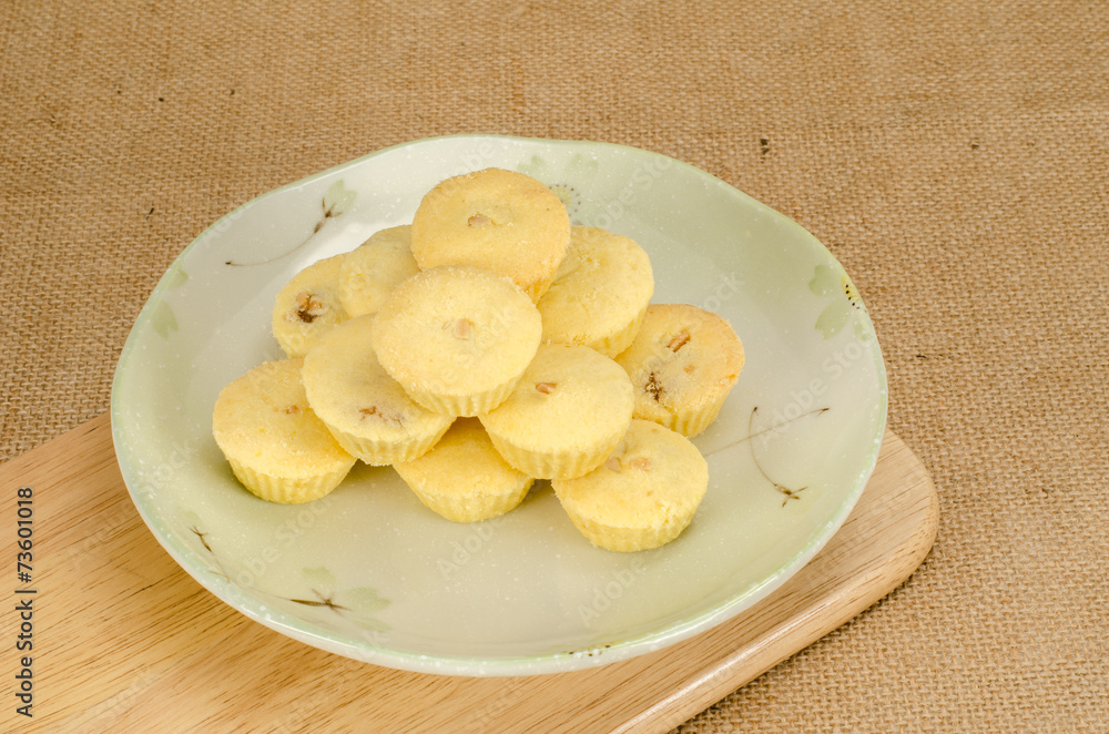 Pineapple cup cookie Pineapple cup cookie