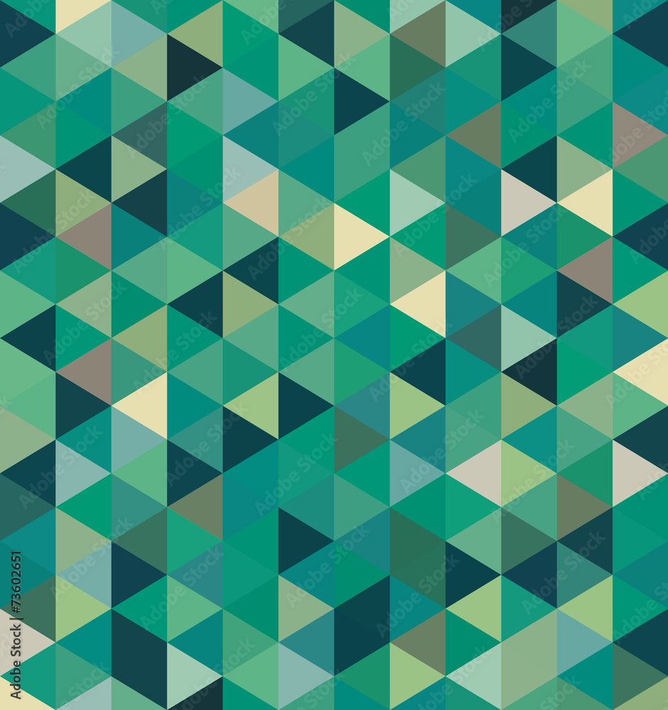A retro geometric vector pattern A retro geometric vector pattern