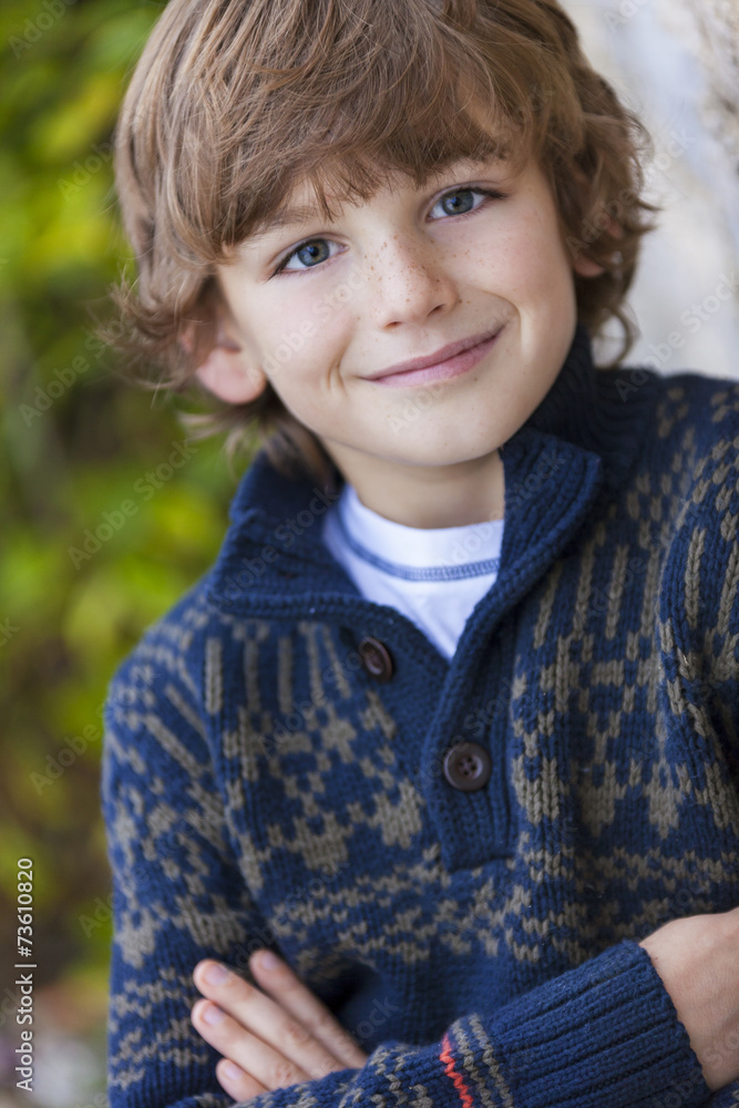 Young Happy Boy Smiling Young Happy Boy Smiling