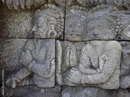 Borobudur temple in Indonesia