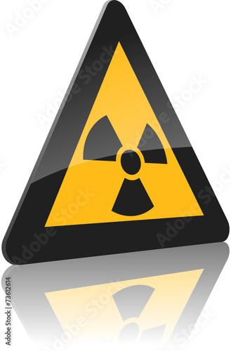Warnschild Radioaktivität