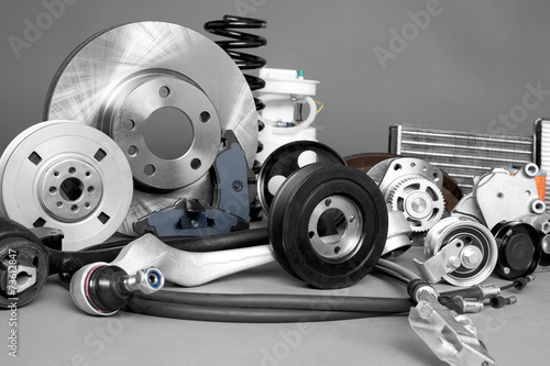 Fototapeta Auto parts