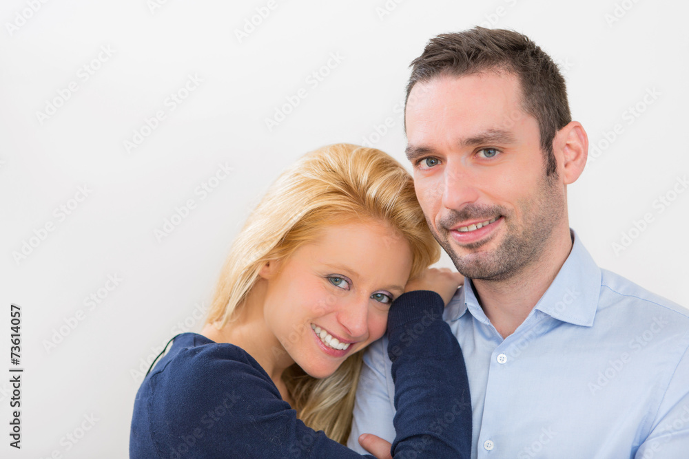 Portrait of a young attractive 30s couple Portrait of a young attractive 30s couple