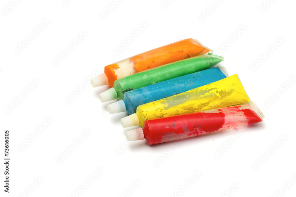 tube on the white background tube on the white background