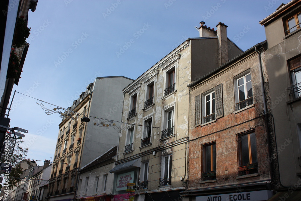 Fototapeta premium Immeuble d'Ile-de-France 4