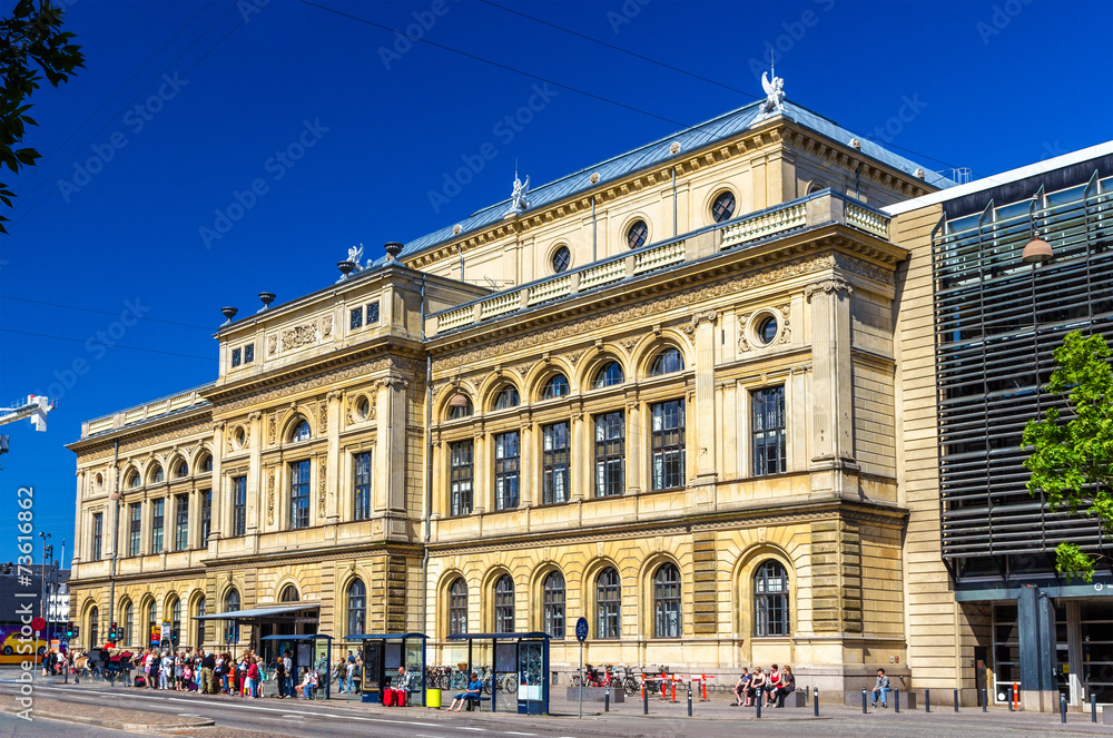 View of Royal Danish Theatre in Copenhagen