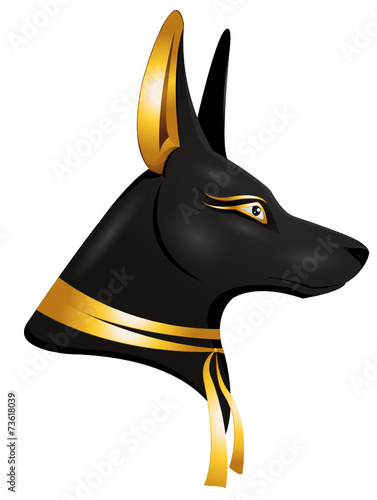 the egyptian god anubis