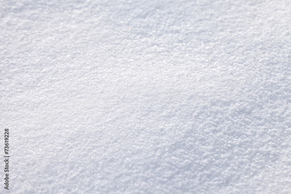 Abstract blurry snow background