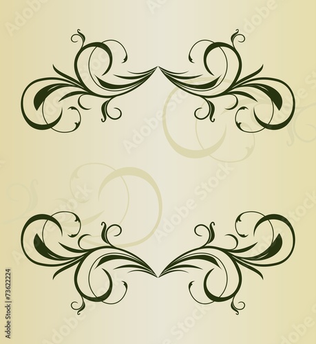 Vintage background card for design - vector