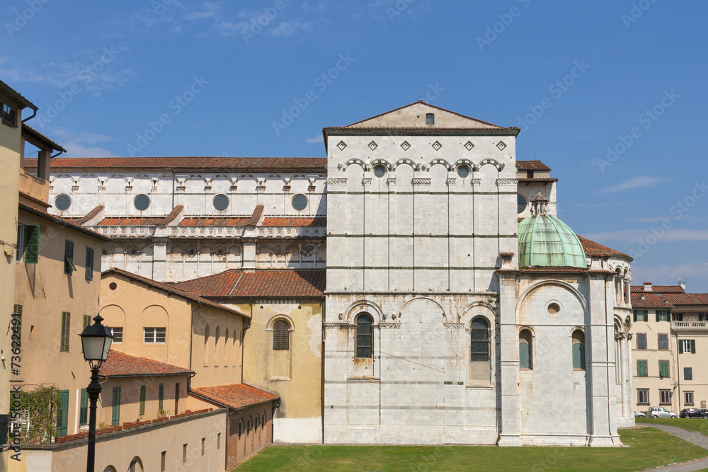 San Frediano church in Lucca, Italy.